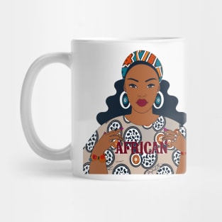 African Woman Mug